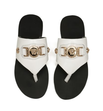 VERSACE thong sandals