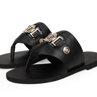 VERSACE thong sandals