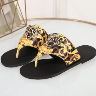 VERSACE thong sandals