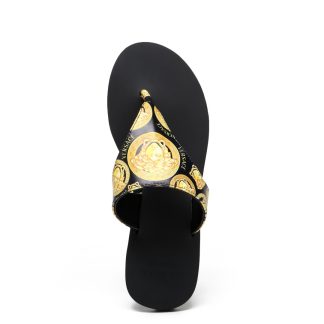 VERSACE thong sandals