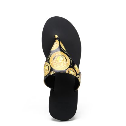 VERSACE thong sandals