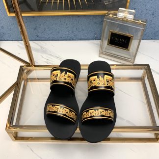 VERSACE flat sandals