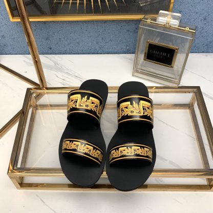 VERSACE flat sandals