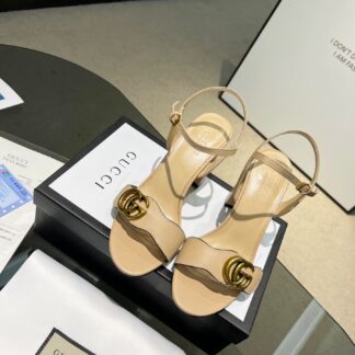 Gucci's new horsebit chunky heel shoes for early spring