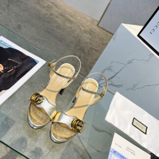 Gucci's new horsebit chunky heel shoes for early spring