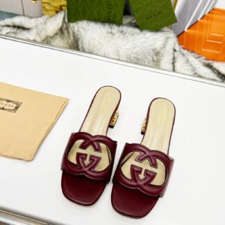 Gucci mid-heel slippers