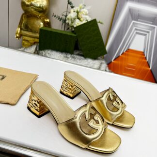 Gucci mid-heel slippers