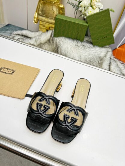 Gucci mid-heel slippers - Image 2