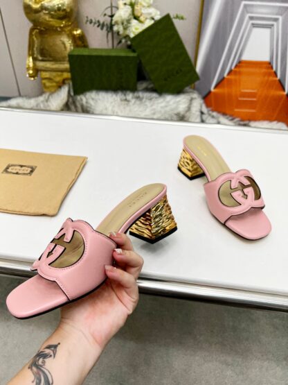 Gucci mid-heel slippers - Image 2
