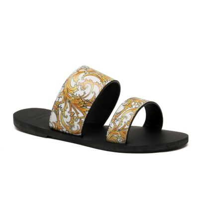VERSACE flat printed sandals - Image 2