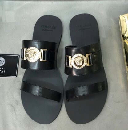VERSACE new flat sandals