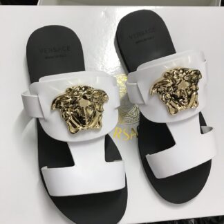 VERSACE new flat sandals