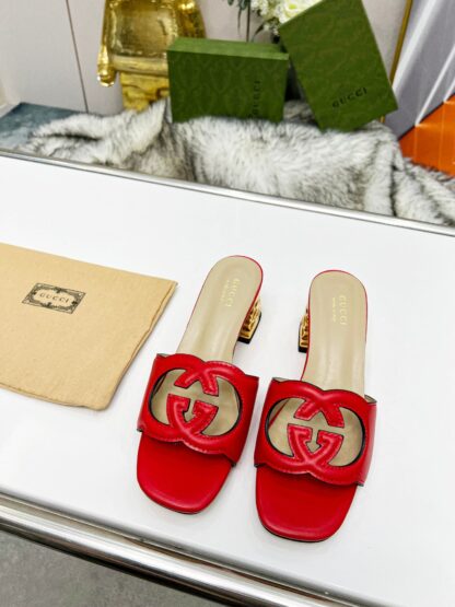 Gucci mid-heel slippers - Image 2