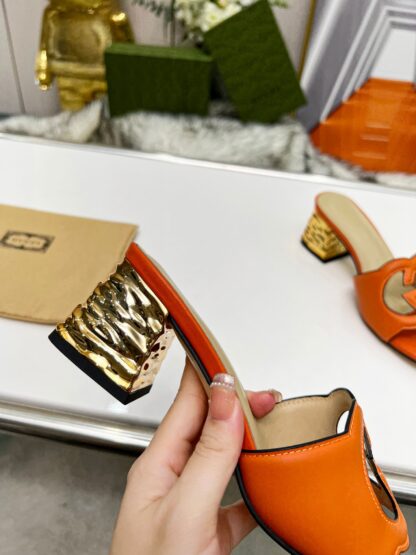 Gucci mid-heel slippers - Image 2