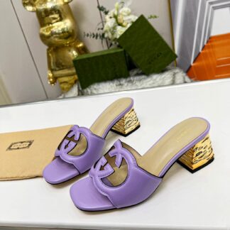 Gucci mid-heel slippers