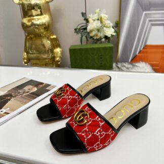 Gucci mid-heel slippers