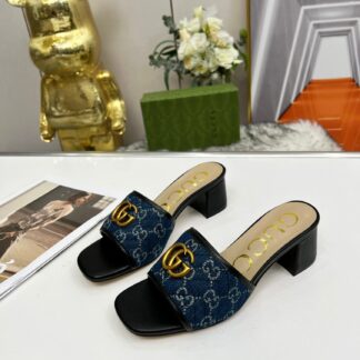 Gucci mid-heel slippers