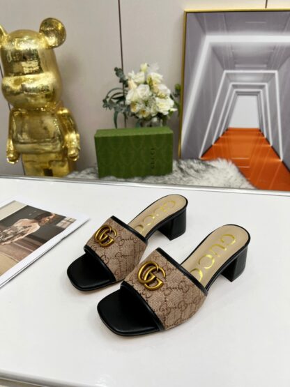 Gucci mid-heel slippers - Image 2