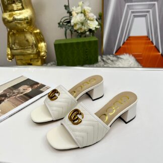 Gucci mid-heel slippers
