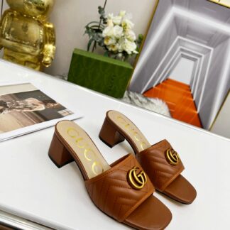 Gucci mid-heel slippers