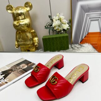 Gucci mid-heel slippers