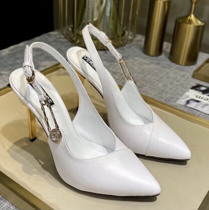 VERSACE SHOULDER HIGH HEEL SANDALS