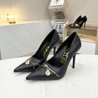 VERSACE Pointed Toe High Heels