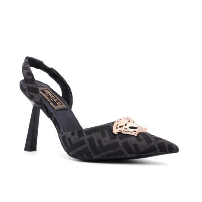 VERSACE fashion versatile co-branded high heels - Image 2