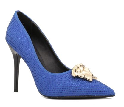 VERSACE Fashion Trend Hot Diamond High Heels - Image 2