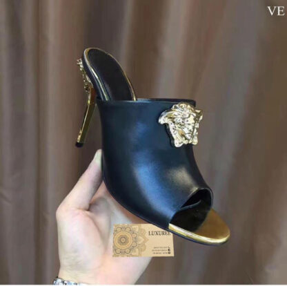 VERSACE Fashion High Heeled Sandals - Image 2