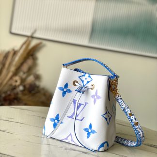 Louis Vuitton M22986 Blue NeoNoé Bucket Bag