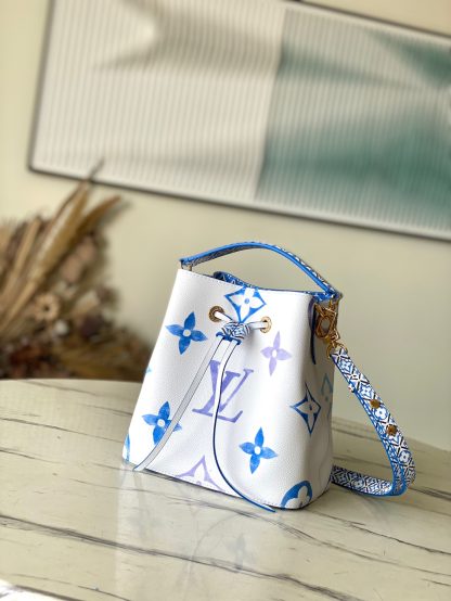 Louis Vuitton M22986 Blue NeoNoé Bucket Bag