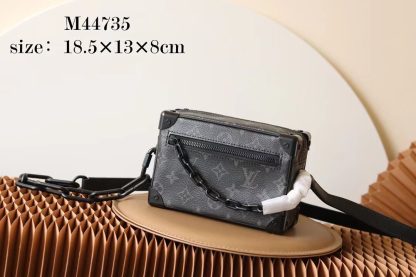 Louis Vuitton top-grade original mini soft trunk handbag