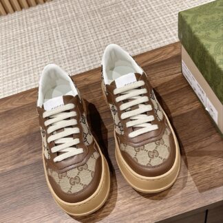 Gucci Chunky G couple's white shoes