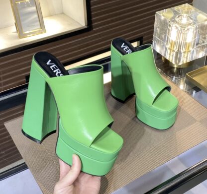 VERSACE Platform Super High Heel Sandals High Heels - Image 2