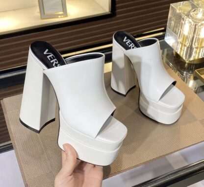 VERSACE stylish super high heel sandals high heels - Image 2