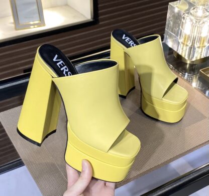 VERSACE stylish super high heel sandals high heels - Image 2