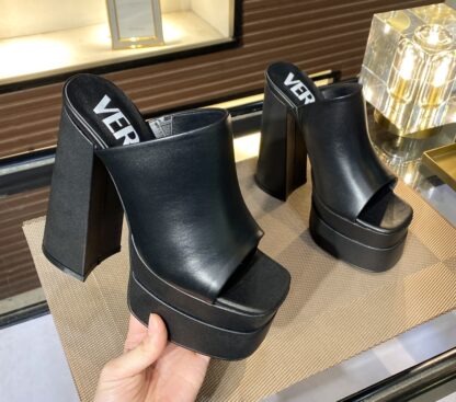 VERSACE stylish super high heel sandals high heels - Image 2