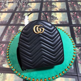 Gucci Double Zipper Elegant Backpack