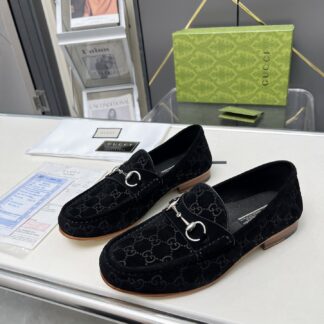 Gucci leather suit shoes