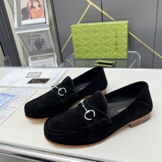 Gucci leather suit shoes