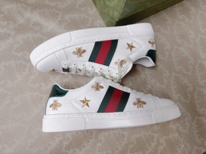Gucci white shoes series