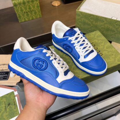 Gucci Early Spring Latest Hot 80 Couples Casual Retro Distressed White Shoes - Image 2