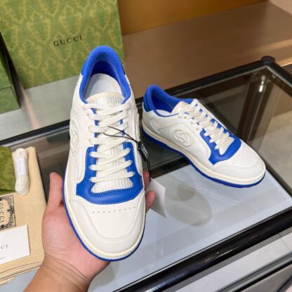 Gucci Early Spring Latest Hot 80 Couples Casual Retro Distressed White Shoes - Image 2