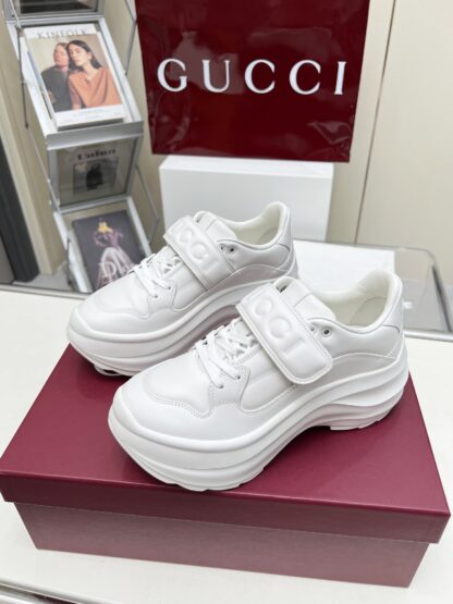 Gucci's latest hit white pine shoes