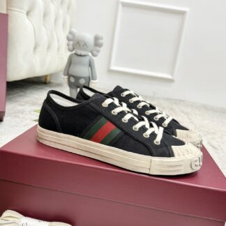 Gucci Lido series distressed casual shoes