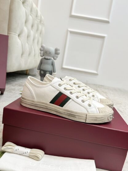 Gucci Lido series distressed casual shoes - Image 2