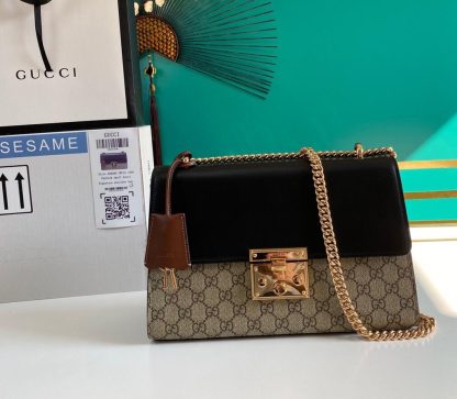 Gucci versatile small padlock bag