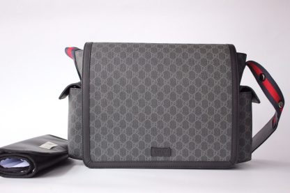 Gucci black and gray versatile shoulder bag