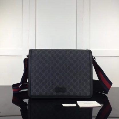 Gucci black stylish men's bag